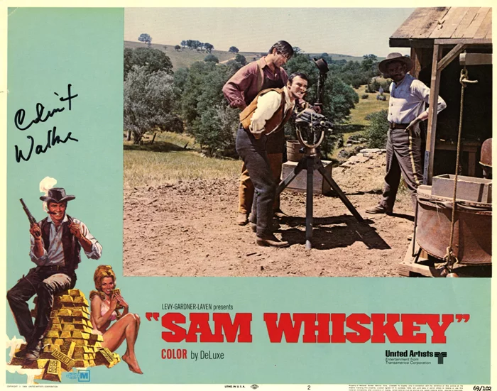 Clint Walker autograph