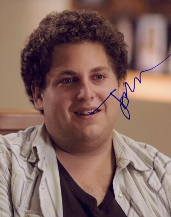 Jonah Hill autograph