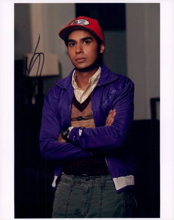 Kunal Nayyar autograph