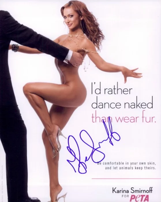 Karina Smirnoff autograph