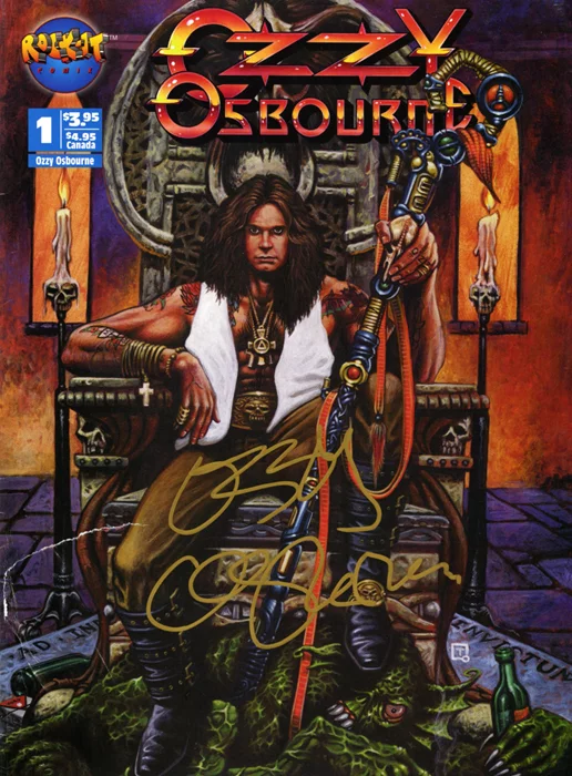 Ozzy Osbourne autograph