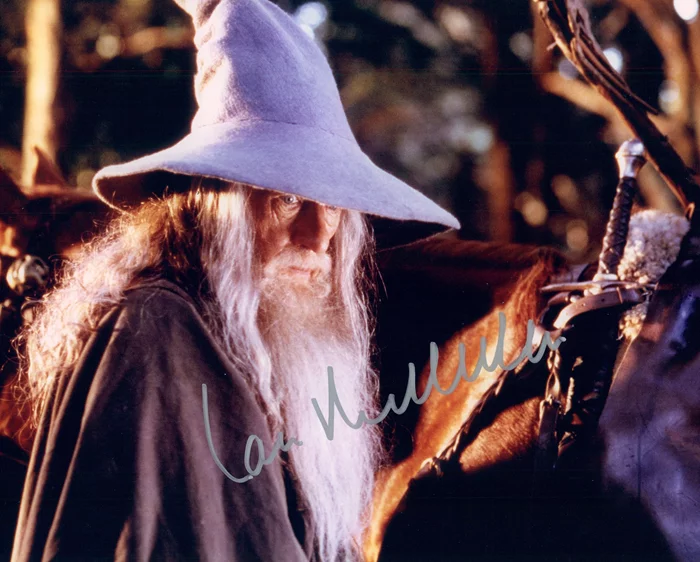 Ian McKellen autograph