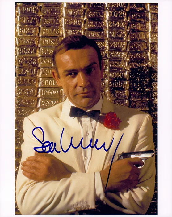 Sean Connery autograph