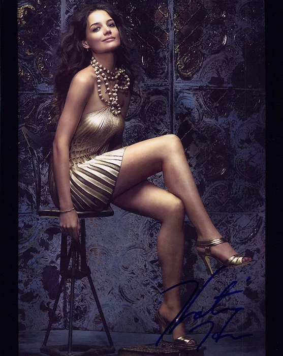 Katie Holmes autograph