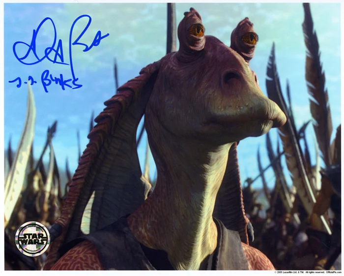 Ahmed Best autograph