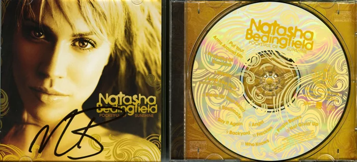 Natasha Bedingfield autograph