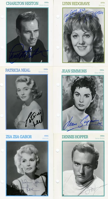 Atlas Collector Cards autograph