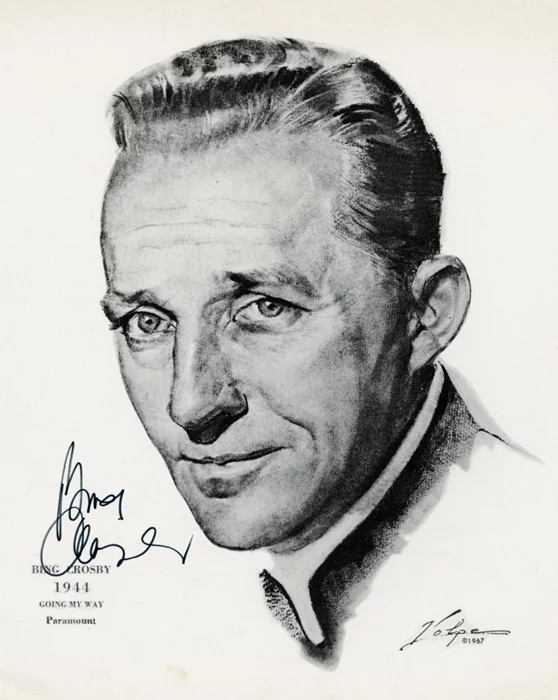 Bing Crosby autograph