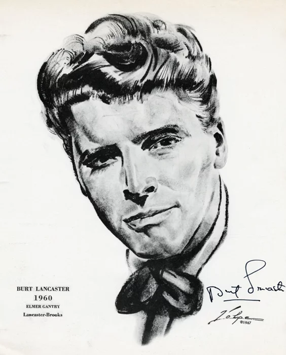 Burt Lancaster autograph