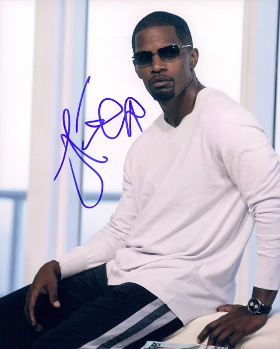 Jamie Foxx autograph