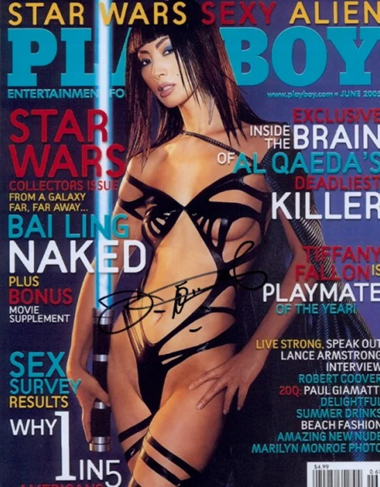 Bai Ling autograph