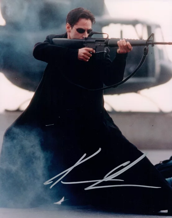 Keanu Reeves autograph