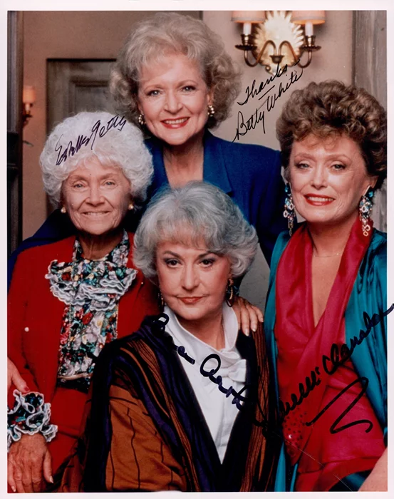 The Golden Girls autograph