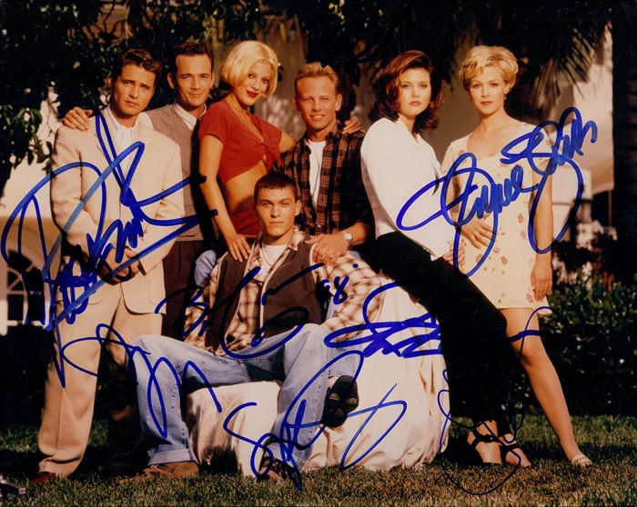Beverly Hills, 90210 autograph