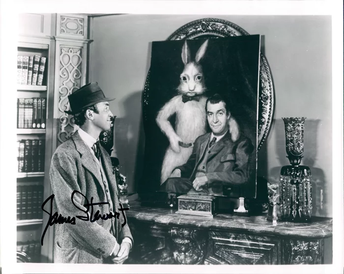 James Stewart autograph