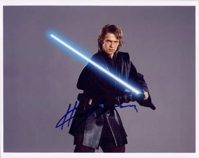 Hayden Christensen autograph