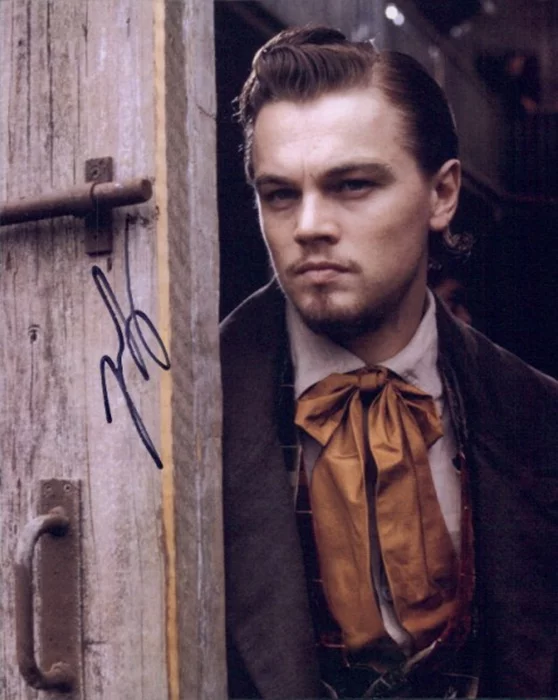 Leonardo DiCaprio autograph