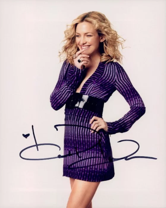 Kate Hudson autograph