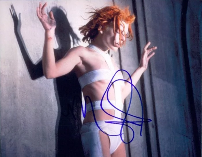 Milla Jovovich autograph