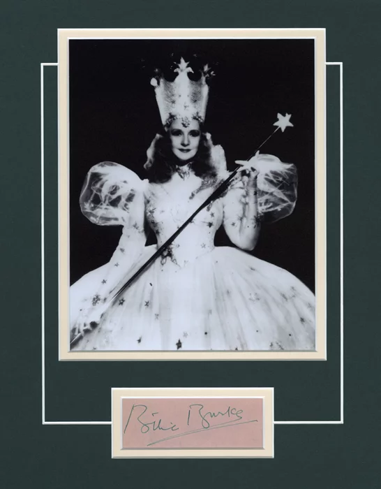 Billie Burke autograph