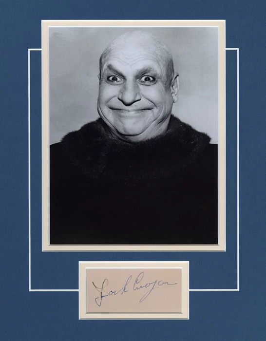 Jackie Coogan autograph