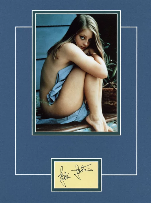 Jodie Foster autograph
