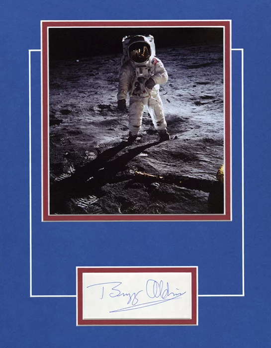 Buzz Aldrin autograph