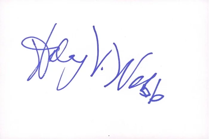 Haley Webb autograph