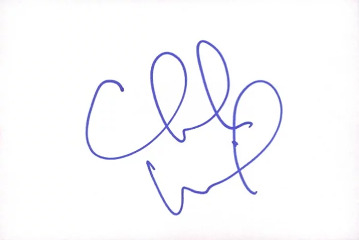 Chuck Wicks autograph