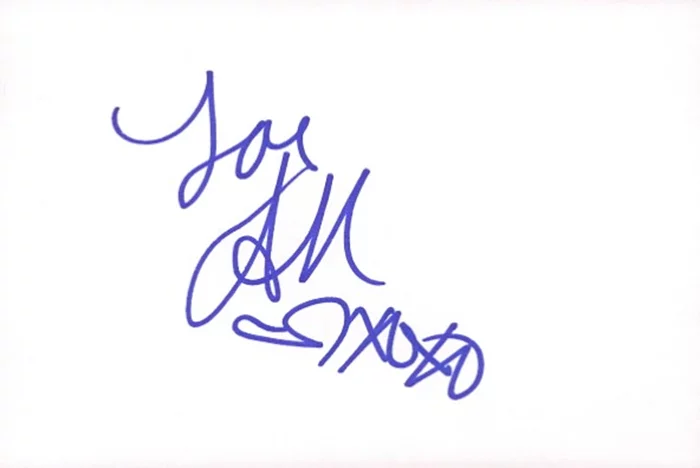 Anna Maria Perez de Tagle autograph
