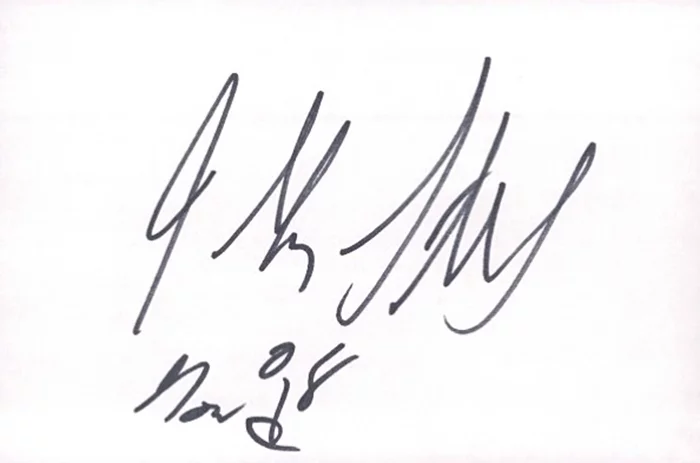 Jason Gray-Stanford autograph