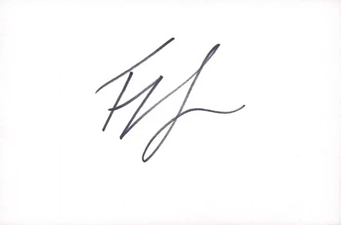 T.J. Miller autograph