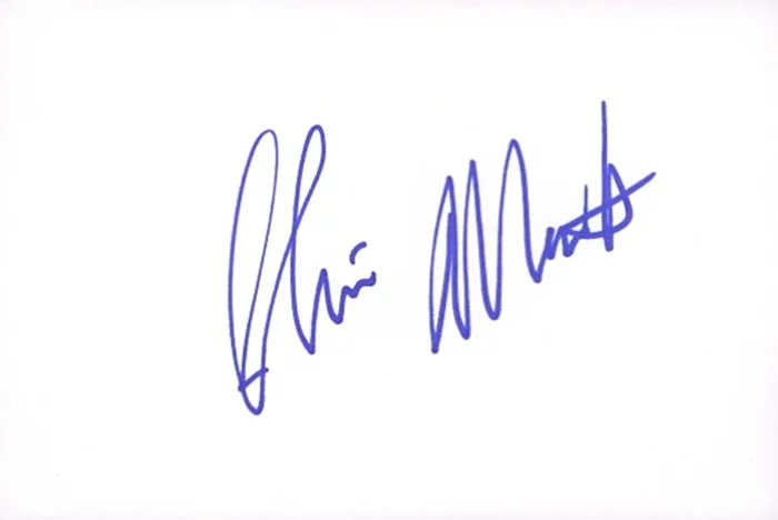 Chris Marquette autograph