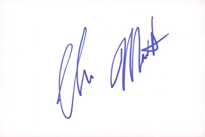 Chris Marquette autograph