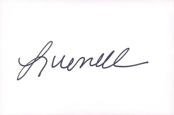 Luenell autograph
