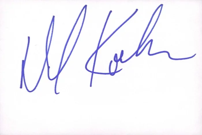 Dave Koechner autograph
