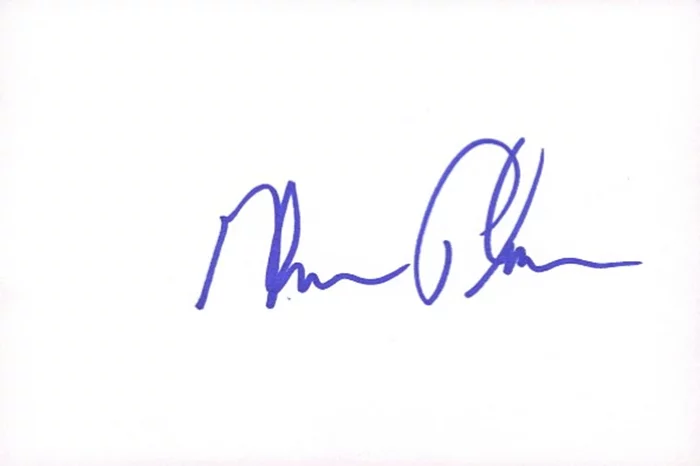 Glenn Plummer autograph