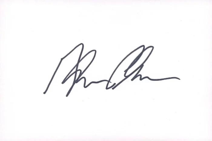 Glenn Plummer autograph