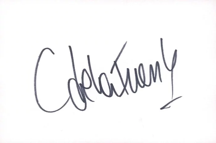 Cristian De La Fuente autograph