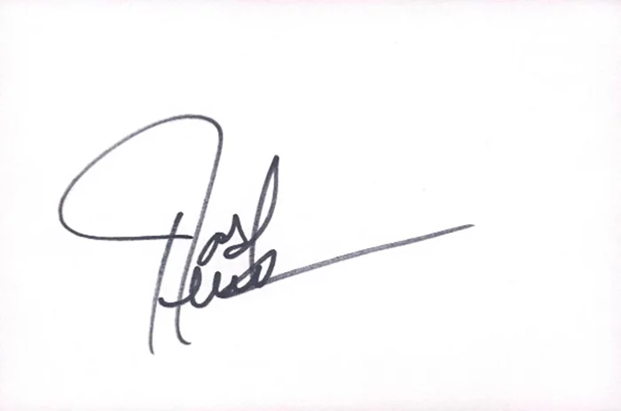 Josh Henderson autograph