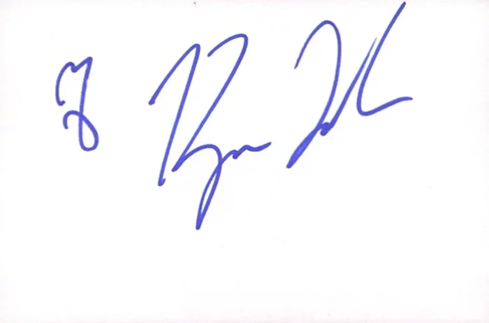 Kym Johnson autograph