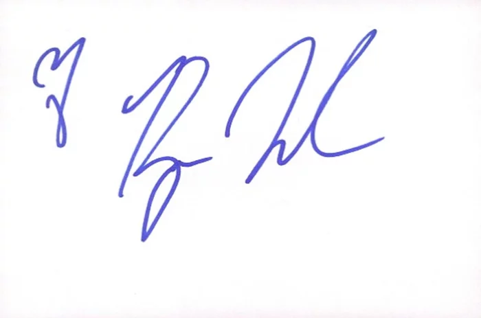 Kym Johnson autograph