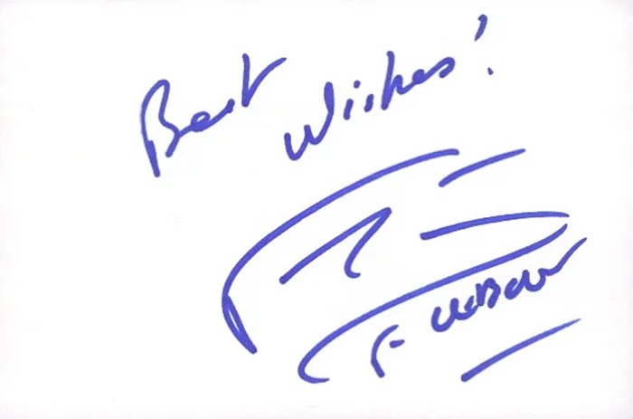 Frank Leboeuf autograph