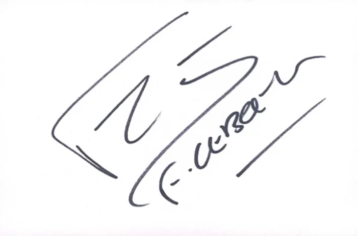 Frank Leboeuf autograph