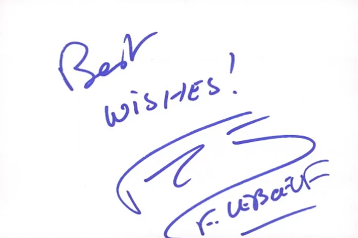 Frank Leboeuf autograph