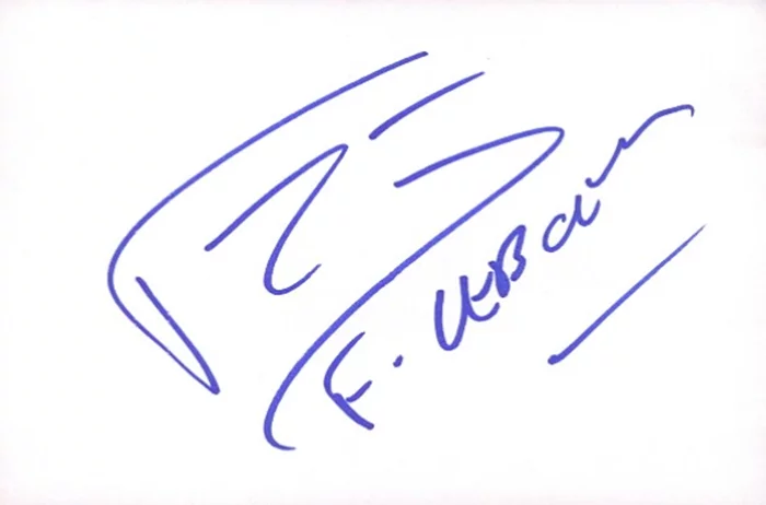 Frank Leboeuf autograph