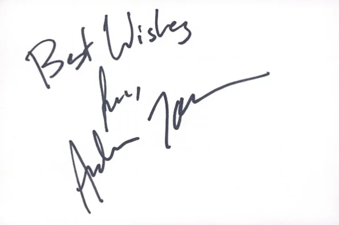 Andy Lawrence autograph