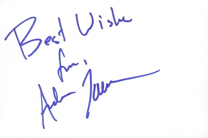 Andy Lawrence autograph