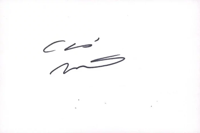 Christopher Masterson autograph