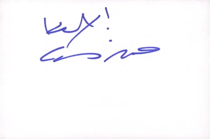 Christopher Masterson autograph